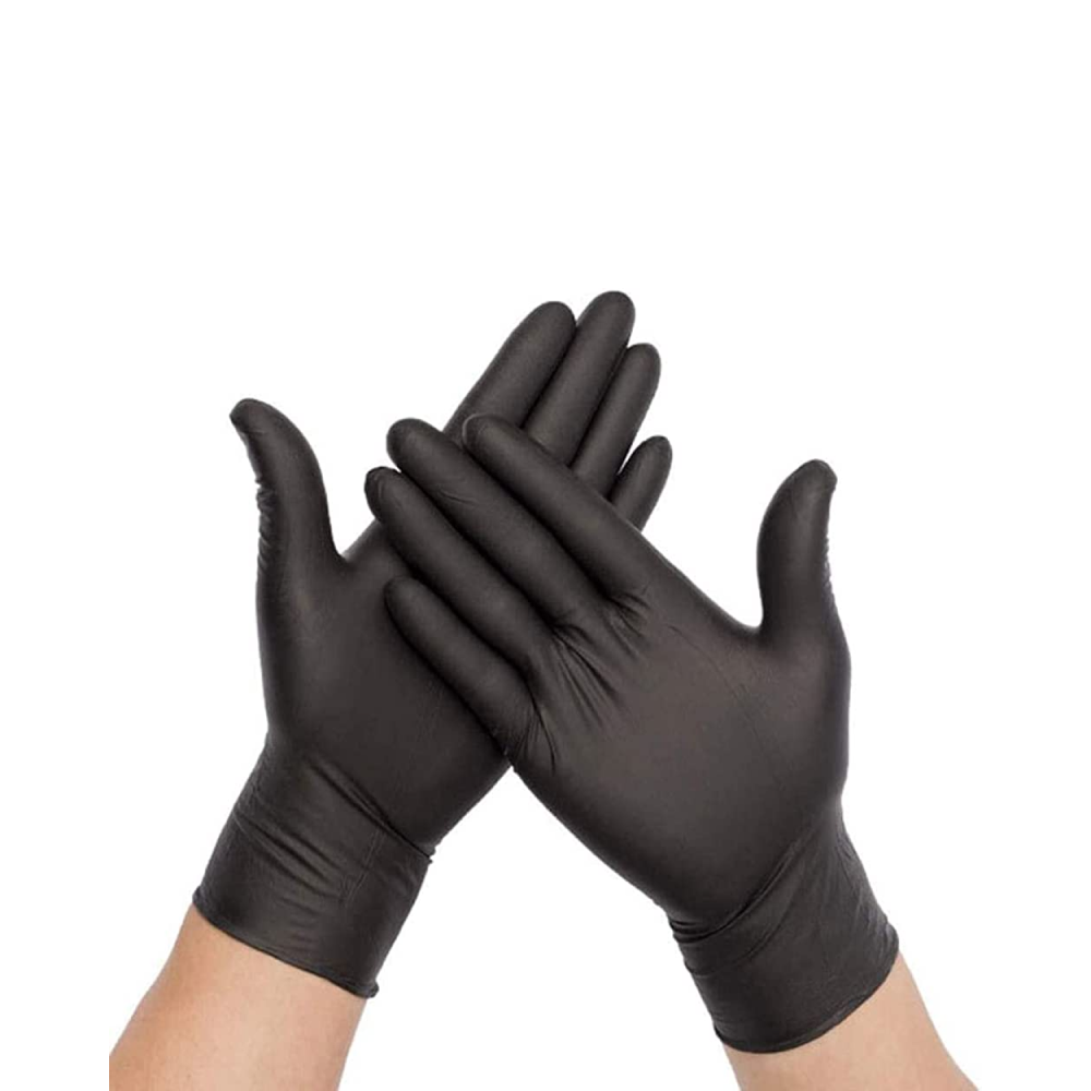 Nitrilo Medical Gloves Nitrile Black Non Powder