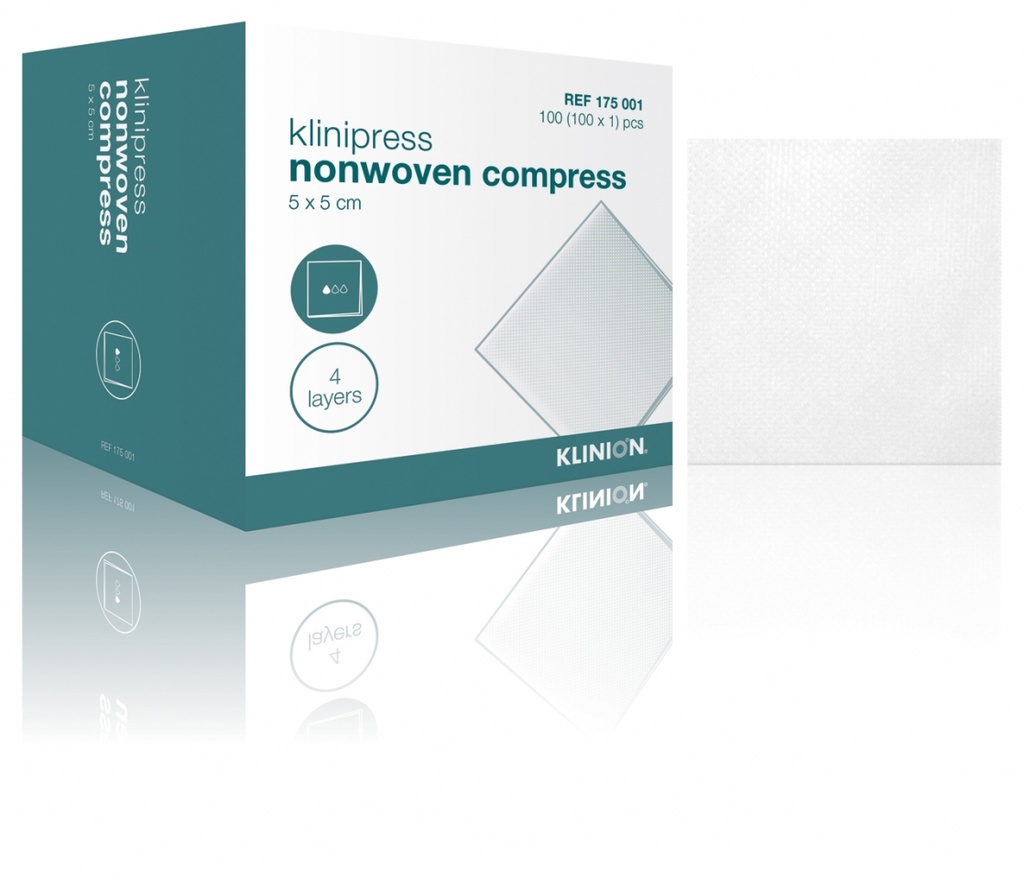 Klinipress NW Compress ST 5x5cm/100