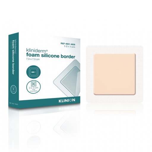 Kliniderm Advanced Foam Lite Silicone Border/ 5